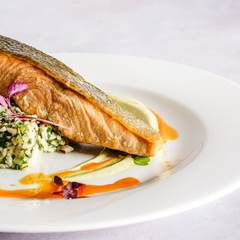 Salmón a la brasa